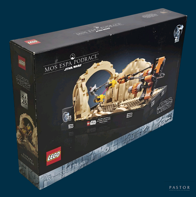 une boîte contenant un ensemble Lego