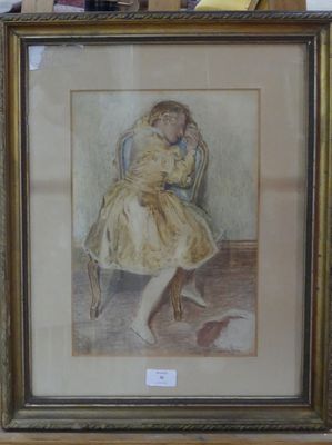 ROBERT THORBURN 1818/1885 Aquarelle