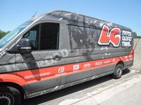 MAN TGE 2.0 140ch 3T5 gris et rouge surélevée rallongée tôlé… (photo 4)