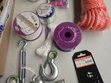 a table with a bunch of different items on it