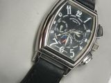 an image of a wrist watch with a black dial
