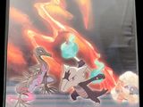 a picture of a book with a picture of pokemons on it