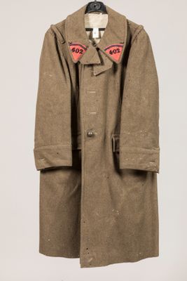 Capote manteau français troupe modèle 1938, drap de laine ka… - Photo 1
