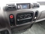 a dashboard of a car with a clock on it