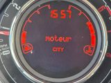a close up of a speedometer on the dashboard of a car