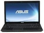 L'ordinateur portable ASUS est ouvert et prêt à l'emploi.