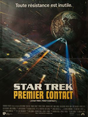 star trek premier contact - 27 x 40 movie poster - french style a