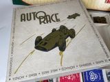 a box with a picture of a race car inside of it