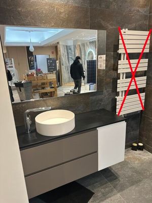 1 Meuble vasque à 2 tiroirs et 1 porte battante de 120 cm - Photo 1