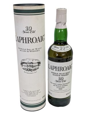 laphroaic 10 year old single malt scotch whisky