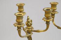 Paire de candélabres à 3 bras de lumières (photo 4)