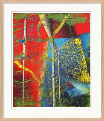Gerhard Richter "Tableau abstrait - Juno" (1983)