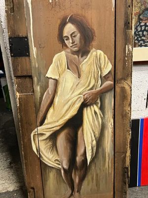 Andrzej PISTUN (1948 -XXI) Femme d'Amsterdam