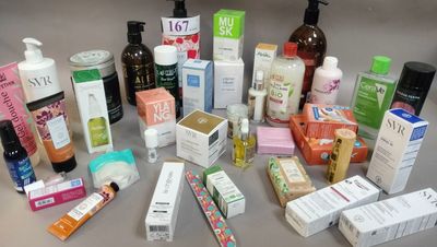 many different types of skin care products on the table