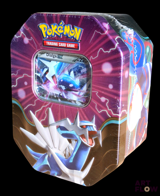 une boîte avec l'image d'une figurine de Pokémon à l'intérieur