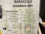 a sign for a baracci ceramique noir in a store