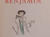 an image of a book with a drawing of a man in a top hat