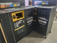 Lot de 4 poubelles de tri de restauration rapide (photo 3)