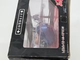 a box that has a picture of a man in a car
