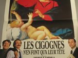 french movie poster for the film les cigognes ne pont qua le tete