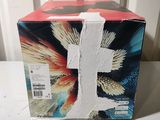 a box that has a picture of a cross on it