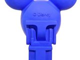 disney mickey mouse head whistle in blue plastic with a white background