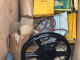 a box full of assorted items that are in it