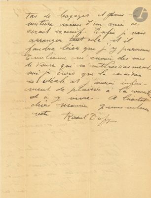 a letter written in black ink on a piece of paper
