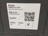 a qr code on the back of a computer