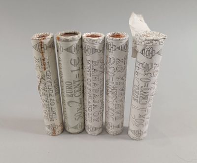NUMISMATIQUE - FINLANDE 3 rouleaux de 50 pièces de 1ct 1999
