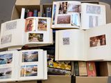 a lot of books that are sitting in a box