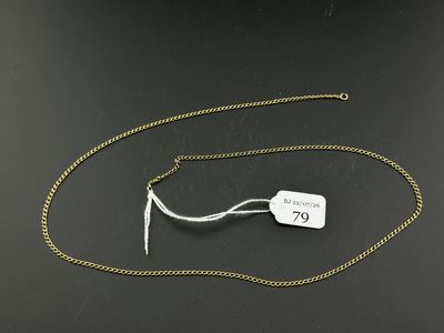 a close up of a chain with a price tag attached to it