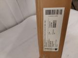 a box with a label on it sitting on a table
