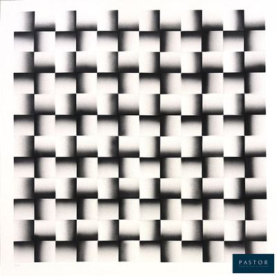 une image représentant une photo en noir et blanc d'un motif à carreaux