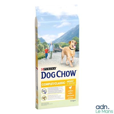 dog chow adult large breed chicken, rice and rice formula dry dog food