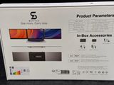 packaging for a new product of a laptop computer in a box