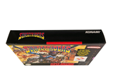 a box with a video game on it on a white surface