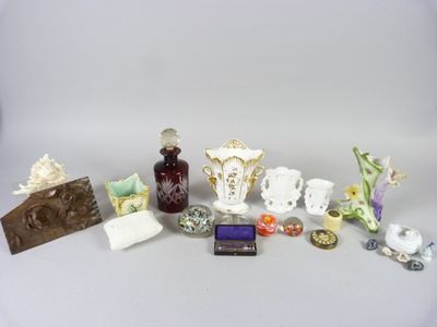 a lot of items that are sitting on a table