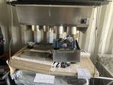 an image of a commercial kitchen with stainless steel appliances