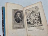 an open book with a picture of a man on it