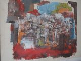 a picture of a painting hanging on a wall
