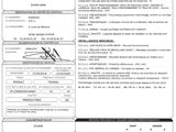 a close up of a document with a picture of a person on it