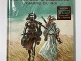 an image of a book with a picture of a man and a woman walking in a field
