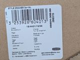 a picture of a box with a price label on it