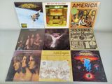a collection of vinyl albums including one of the first albums to be released in the united states