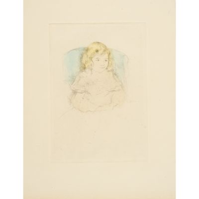 Mary CASSATT (1844-1926) Sarah smiling