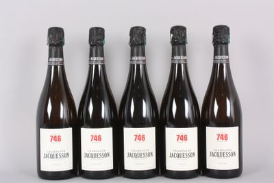5 B CHAMPAGNE EXTRA-BRUT "CUVEE N°746" (dégorgement Juin 202…