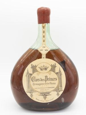 an image of a bottle of liquor with a label on it