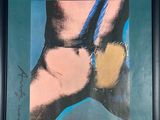 andy warhol - torssos from venice to veneza - signed poster