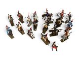 the toy soldiers are all dressed up in different outfits